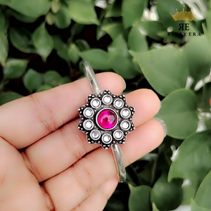 Boho Brass Bracelet – Rose Radiance