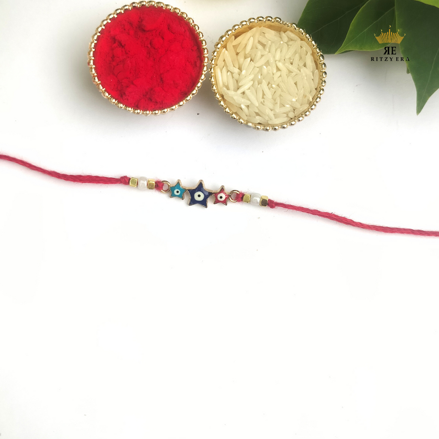 Starlit Evil Eye Rakhi