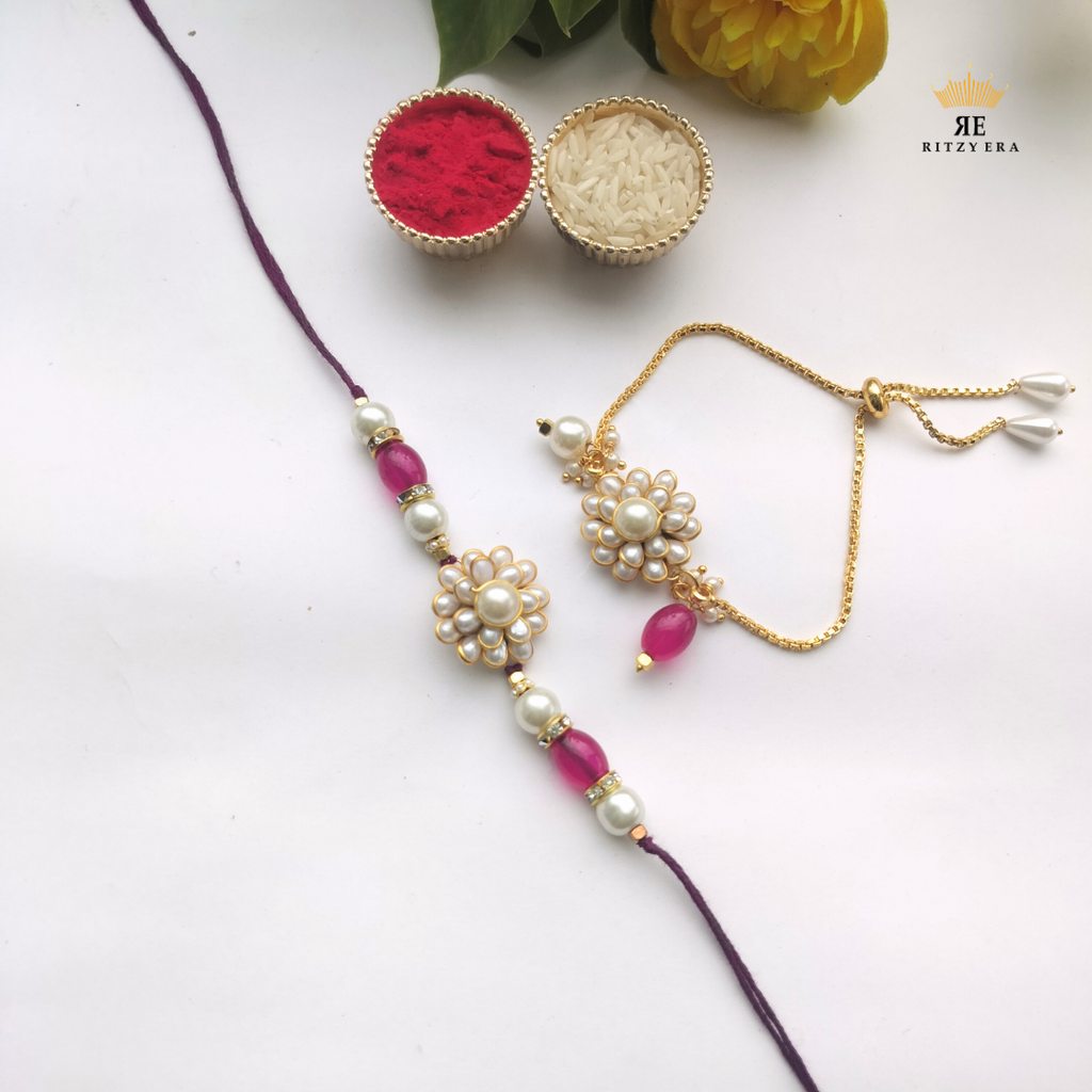 Kundan Mandala Raakhi set